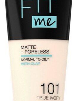 MAYBELLINE NEW YORK Foundation Fit Me! Matte + Poreless Make-Up, mit langanhaltender Formel