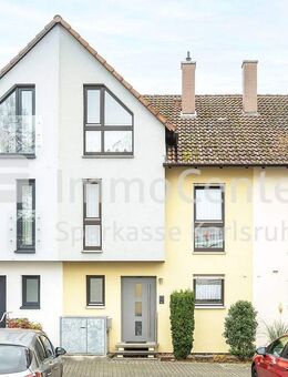 Familienfreundliches Reihenmittelhaus in Bruchsal mit Balkon und Garten - Bruchsal