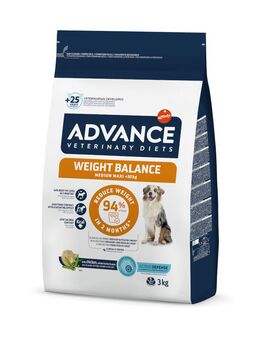 2 x Advance Veterinary Diets zum Sonderpreis! - Weight Balance Medium/Maxi (2 x 3 kg)