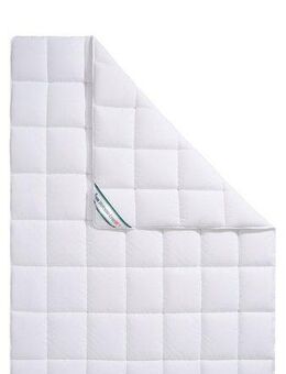 fan Kunstfaserbettdecke Wellness Line, Füllung: Polyester, Bezug: 100% Baumwolle, kochfest bis 95 °C - mit immer wieder aufschüttelbarer Faserfüllung