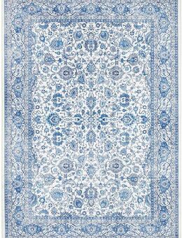 ELLE DECORATION Teppich Keshan Maschad, rechteckig, Höhe: 5 mm, Orientalisch, Läufer, Kurzflor, Vintage, Wohnzimmer, Schlafzimmer