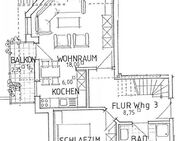 Gemütliche 2-Zimmer-Maisonette-Wohnung mit Balkon und Garage in Niederfüllbach - Niederfüllbach