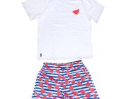TIAKI Pet & Parent Pyjama im Partnerlook, Melone - Pyjama für Hundeeltern: Größe L