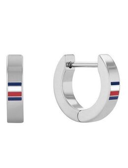 Tommy Hilfiger Paar Creolen Schmuck Edelstahl Ohrschmuck Ohrringe MENS EARRINGS