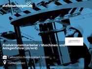Produktionsmitarbeiter / Maschinen- und Anlagenführer (m/w/d) - Haldensleben