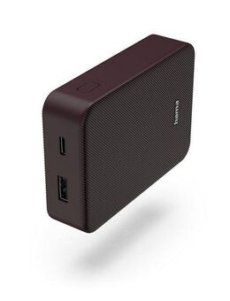 Hama Powerbank 10000mAh, 2 Ausgänge: USB-C, USB-A Powerbank 10000 mAh