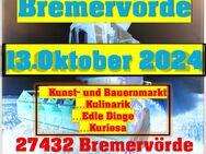 Bremervörde Kunst- und Bauernmarkt zum Ladenhütermarkt Innenstadt Oktober 2024 - Weener