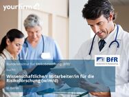 Wissenschaftliche/r Mitarbeiter/in für die Risikoforschung (w/m/d) - Berlin