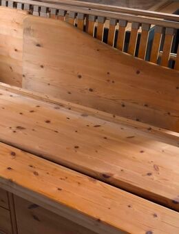 Massivholz Bett 90x20 - Rinteln Zentrum