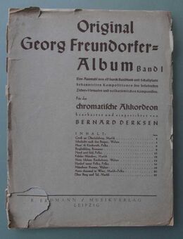 Akkordeon-Noten: Original Georg Freundorfer-Album Bd. 1 (ca. 40er-Jahre) - Münster