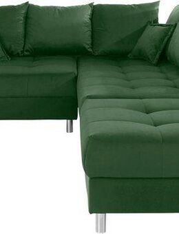 COLLECTION AB Ecksofa (Spar-Set) Innsbruck L-Form und Hocker, Spar-Set, Ecksofa und Hocker, Recamiere links oder rechts montierbar