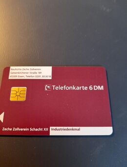 Telefonkarte Zeche Zollverein - Essen