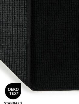 my home Badematte Kaelan, Höhe 14 mm, rutschhemmend beschichtet, fußbodenheizungsgeeignet, Polyester, rechteckig, Badvorleger, Badteppich aus weicher Chenille, pastell Farben