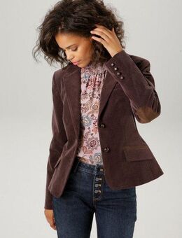 Aniston CASUAL Jackenblazer mit Stoff-Einfassungen und Ärmelpatches