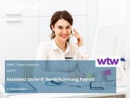 Assistenz (m/w/d) Bereichsleitung Payroll - Wiesbaden