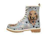 DOGO Longe Boots Schnürstiefel Bad Boy Damen Stiefeletten Schnürboots Vegan