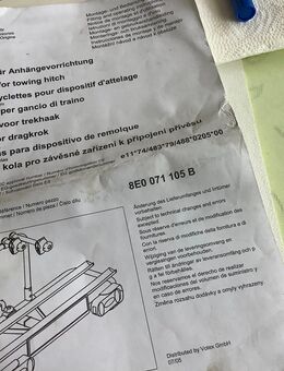 Fahrradträger für. die Anhängerkupplung - Werne Zentrum