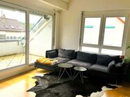 Sonnige Dachgeschoss-Wohnung mit Loggia in einem 3-Familienhaus - Leinfelden-Echterdingen