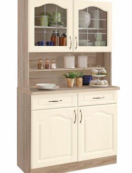wiho Küchen Küchenbuffet Linz 100 cm breit, in Landhaus-Optik