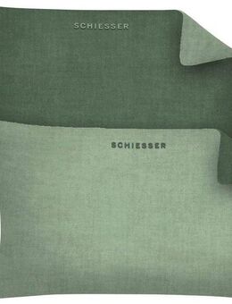 Schiesser Kissenbezüge Schiesser Feinbiber Doubleface Kissenhüllen 2er Pack, (2 Stück), mit toller Wendeoptik