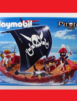 PLAYMOBIL 5298 Totenkopfsegler Piratenschiff Kanonensegler Piraten-Kampfschiff Segelboot mit Figuren EOL NEU - Gaggenau