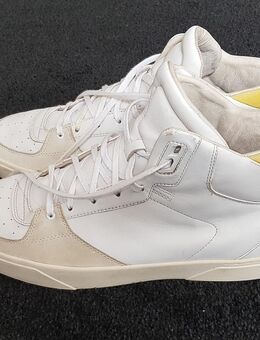 orig. VOR Shoes Modell 2B Gr. 46 (45-47) High Top Sneaker Chucks halbhohe Lederschuhe im Basketballstil VOR Munich Design - Landsberg (Lech)