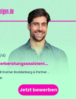 Steuerberatungsassistent (m/w/d) - Köln