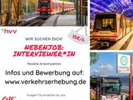 Flexibler Nebenjob: Interviewer*in im HVV (15€/h) - Hamburg