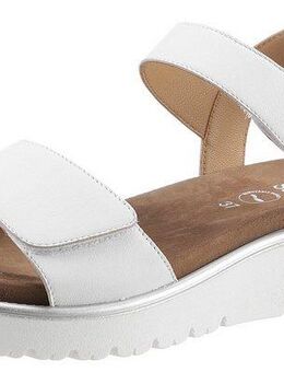 Ara BILBAO Sandalette, Sommerschuh, Sandale, Keilabsatz, Klett, Weite G (weit)