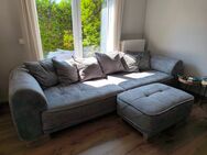 Großes Sofa mit Hocker,von Porta - Hilter (Teutoburger Wald)