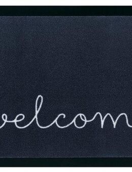 HANSE Home Fußmatte Cozy Welcome, Türmatte, rechteckig, Höhe: 5 mm, Waschbar, Schmutzfangmatte, Outdoor, Innen, Rutschfest, Wetterfest