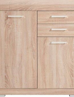 FMD Kommode Bristol, in unterschiedlichen Tiefen, mit Schubladen, Massivoptik