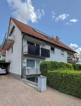Großzügig & naturnah - Maisonettewohnung mit Balkon, Terrasse & 3 Stellplätzen in Feldrandlage - Lustadt