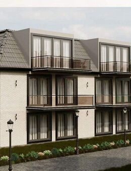 Apen - Augustfehn | Großzügige Obergeschosswohnung mit Aufzug, Südbalkon und KfW-40-Standard - Apen