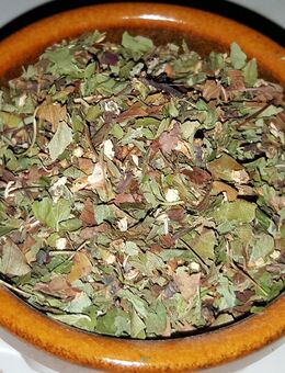 Weißdornblätter mit Blüten - 500g - (19,00 € * / 1 kg) - Lehrte Zentrum