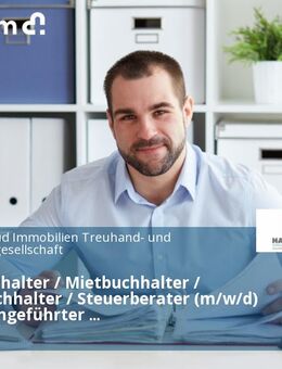 WEG-Buchhalter / Mietbuchhalter / Objektbuchhalter / Steuerberater (m/w/d) in familiengeführter Immobilienverwaltung - München