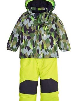 first instinct by killtec Skianzug FISW 32 MNS JCKT AND PNTS, 3-in-1 Skioverall, Camouflage, reflektierend, wasser- und winddicht