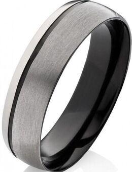 Herrenring Titanring FF48H mit gratis Gravur - Aholming