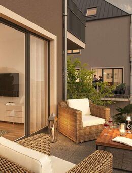 Haus Goethe: Stilvoll ankommen: Ihre 3-Zimmer-Wohnung im 1. Obergeschoss zum Wohlfühlen - Rheinfelden (Baden)