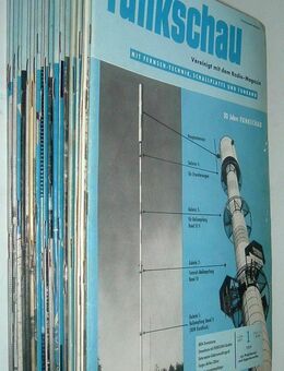 Funkschau Jahrgang 1959 Hefte 1-24 - Sinsheim Zentrum
