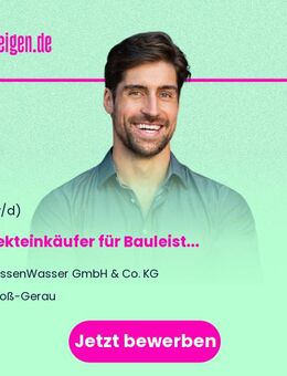 Projekteinkäufer (m/w/d) für Bauleistungen und Technische Infrastruktur - Groß Gerau