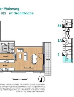 Wunderbare 4 ZKB Wohnung in Laatzen. Neubau mit optimaler S-Bahn Anbindung und Einkaufsmöglichkeiten! - Laatzen