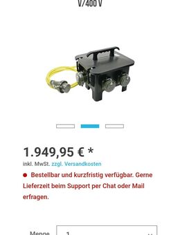 Stromverteiler Mennekes Neu verkaufe es für 400€ VB - Neukirchen-Vluyn