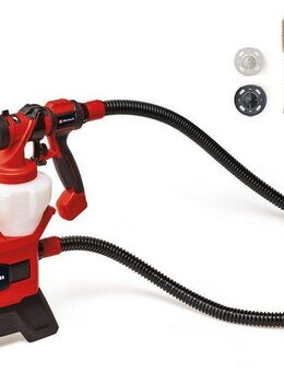 Einhell Farbsprühgerät akkubetrieben, TE-SY 18/90 Li-Solo, (Set, 9-tlg), Mitglied der Power X-Change Familie, ohne Akku