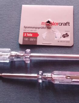 Spannungsprüfer Set 2-tlg Sromprüfer 100-250 Volt Schraubendreher Stromtester - Landau (Pfalz)
