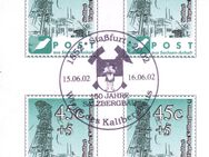 Grüne Post: MiNr. 4, "Kalibergbau in Staßfurt", VB, ESSt. - Brandenburg (Havel)