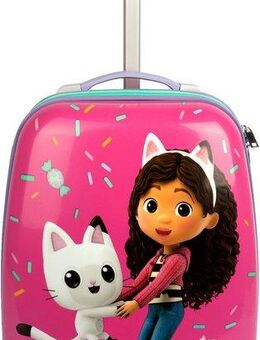 UNDERCOVER Kinderkoffer Gabby's Dollhouse, 46 cm, 2 Rollen, mit Teleskopstange