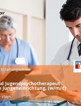 Kinder- und Jugendpsychotherapeut stationäre Jungeneinrichtung, (w/m/d) - Neukirchen-Vluyn