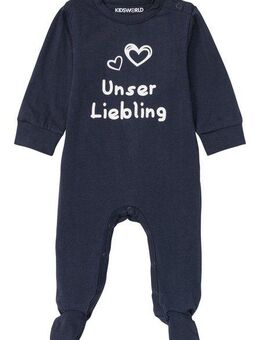 KIDSWORLD Schlafoverall Baby-Schlafanzug, Unser Liebling - NEUE KOLLEKTION aus Bio-Baumwolle