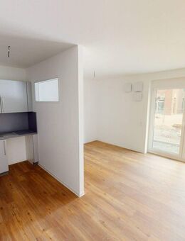 Toll geschnittene 1-Zimmer-Wohnung mit BALKON und EBK im Neubauquartier 'Field 4' - Mannheim